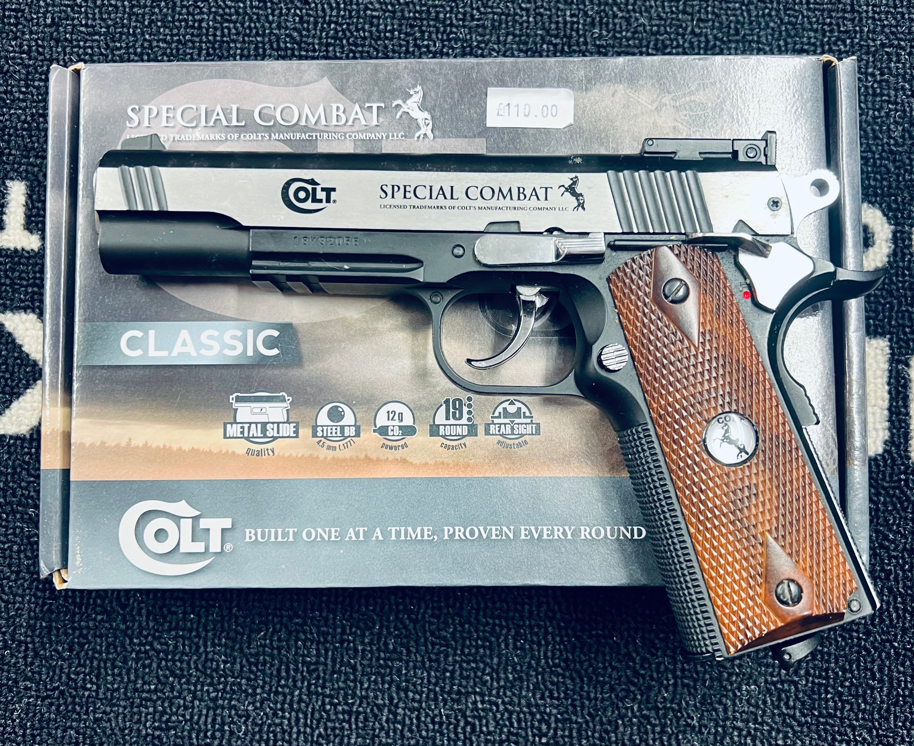 Preowned Umarex Colt Special Combat CO2 4.5mm Geoff Wilson's Fishing