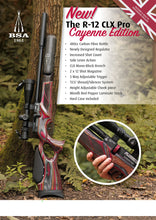 Load image into Gallery viewer, LIMITED BSA R12 CLX Pro Cayenne Pepper Laminate Multishot PCP Air Rifle