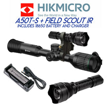 Load image into Gallery viewer, HIKMICRO ALPEX A50T-S Day & Night Rifle Scope - 3.5x 50mm 1920x1080px