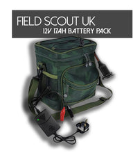 Load image into Gallery viewer, 12V 17Ah AGM Field Battery Pack with Insulated Sling Bag and IP66 Cable System