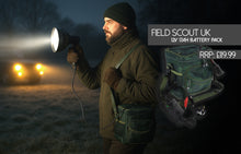 Load image into Gallery viewer, 12V 17Ah AGM Field Battery Pack with Insulated Sling Bag and IP66 Cable System