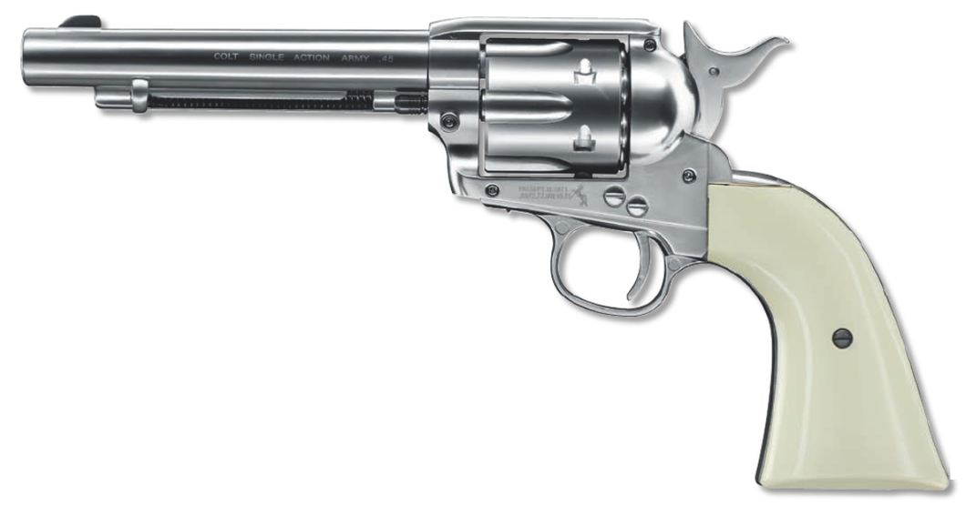 Umarex Colt Peacemaker CO2 4.5mm BB Nickel CO2 Air Pistol