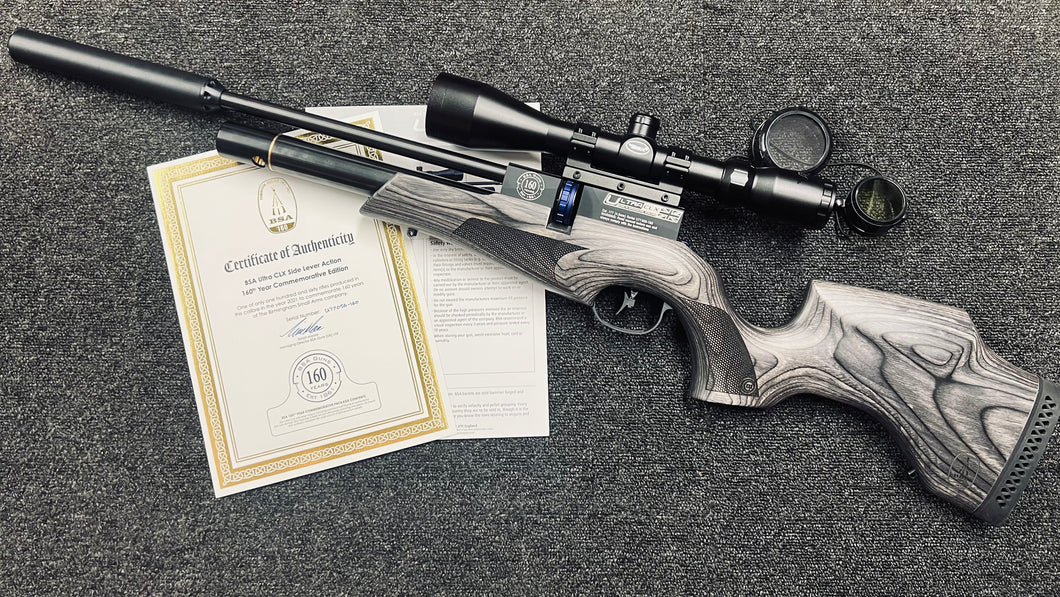 Pre-owned Limited Edition BSA Ultra CLX .177 160th Anniversary Edition