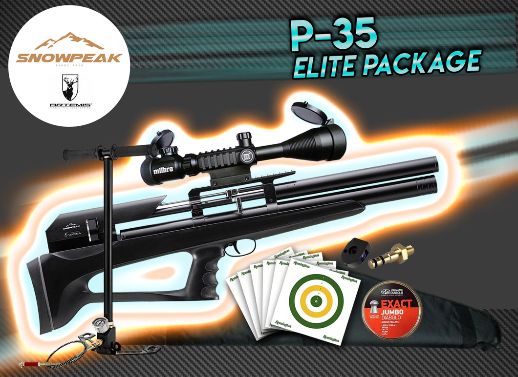 SNOWPEAK P35 Elite Package Deal Multi-Shot PCP Package Deal