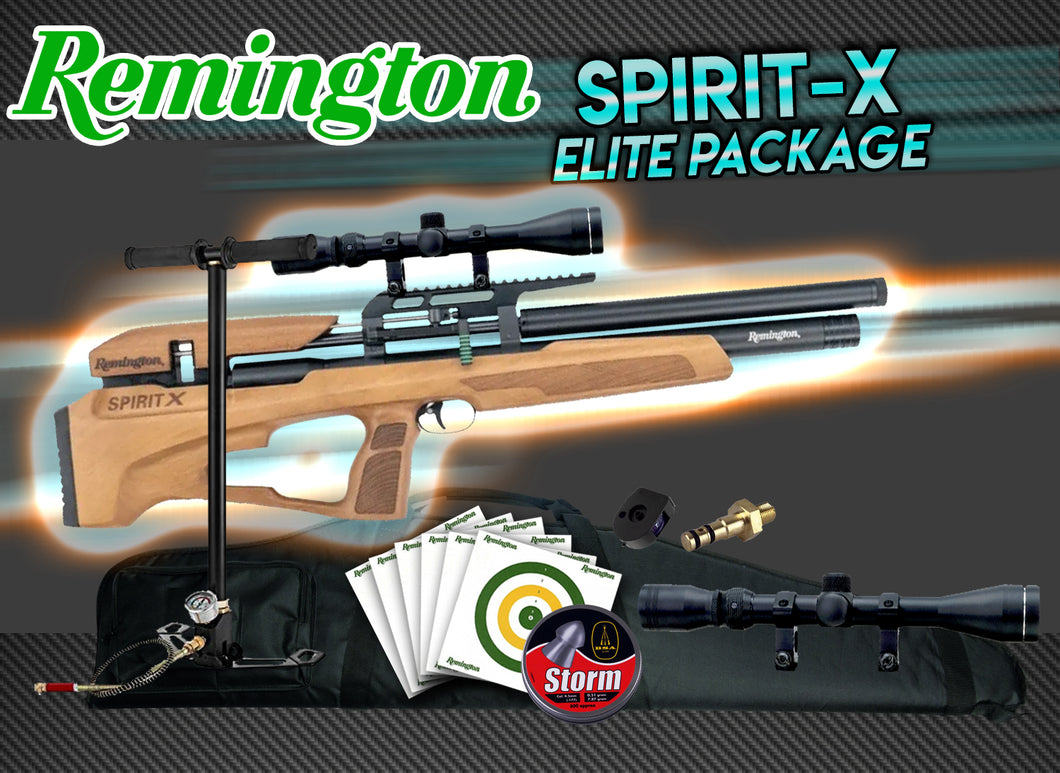 Remington Spirit X Elite Package Deal Multi-Shot PCP Package Deal