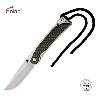 Enlan Camo Gentry Folding Knife (Locking) No56