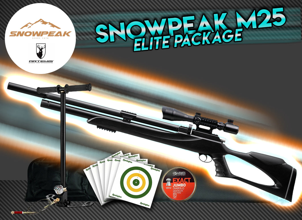 SNOWPEAK M25 Elite Package Deal Multi-Shot PCP Package Deal