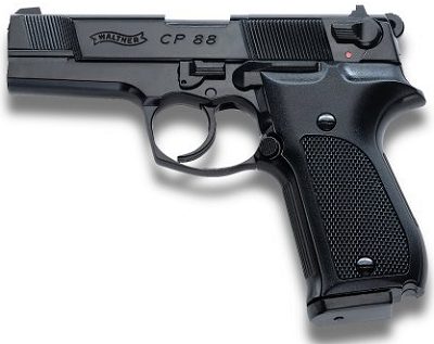 Umarex Walther CP88 Black .177 CO2 Air Pistol