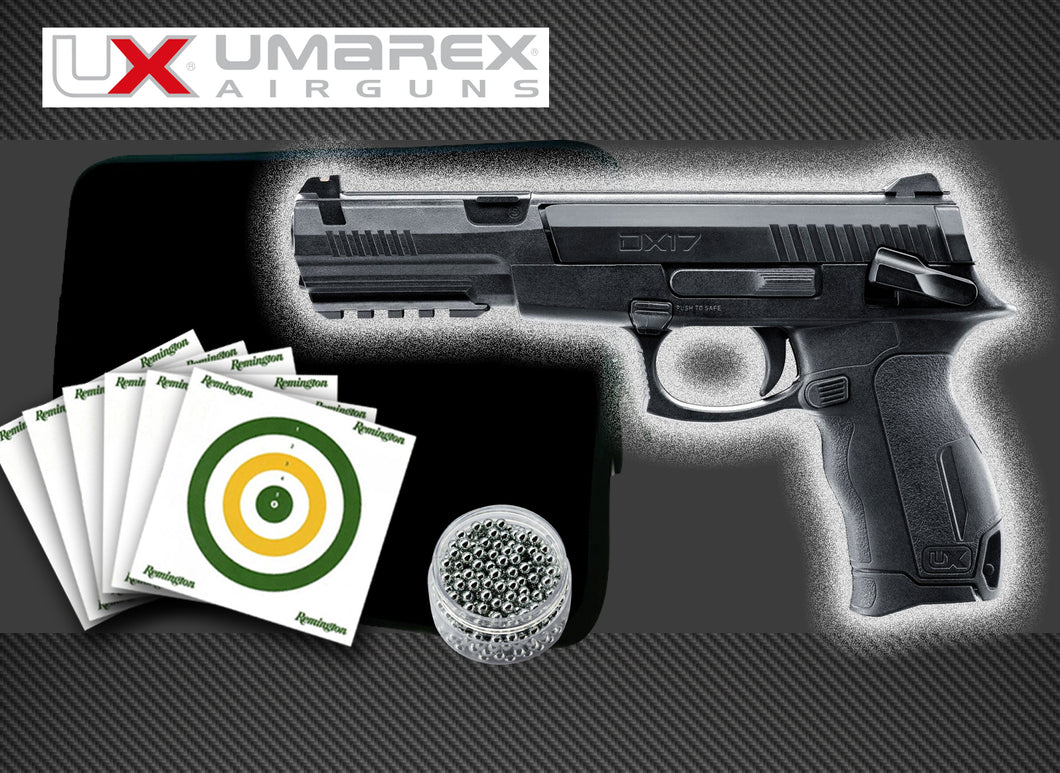 Umarex DX-17 4.5mm BB .177 Package Deal