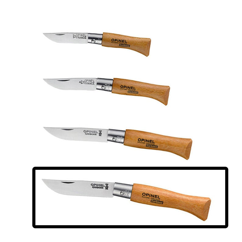 No5 Opinel Carbone Folding Knife (Non-Locking)