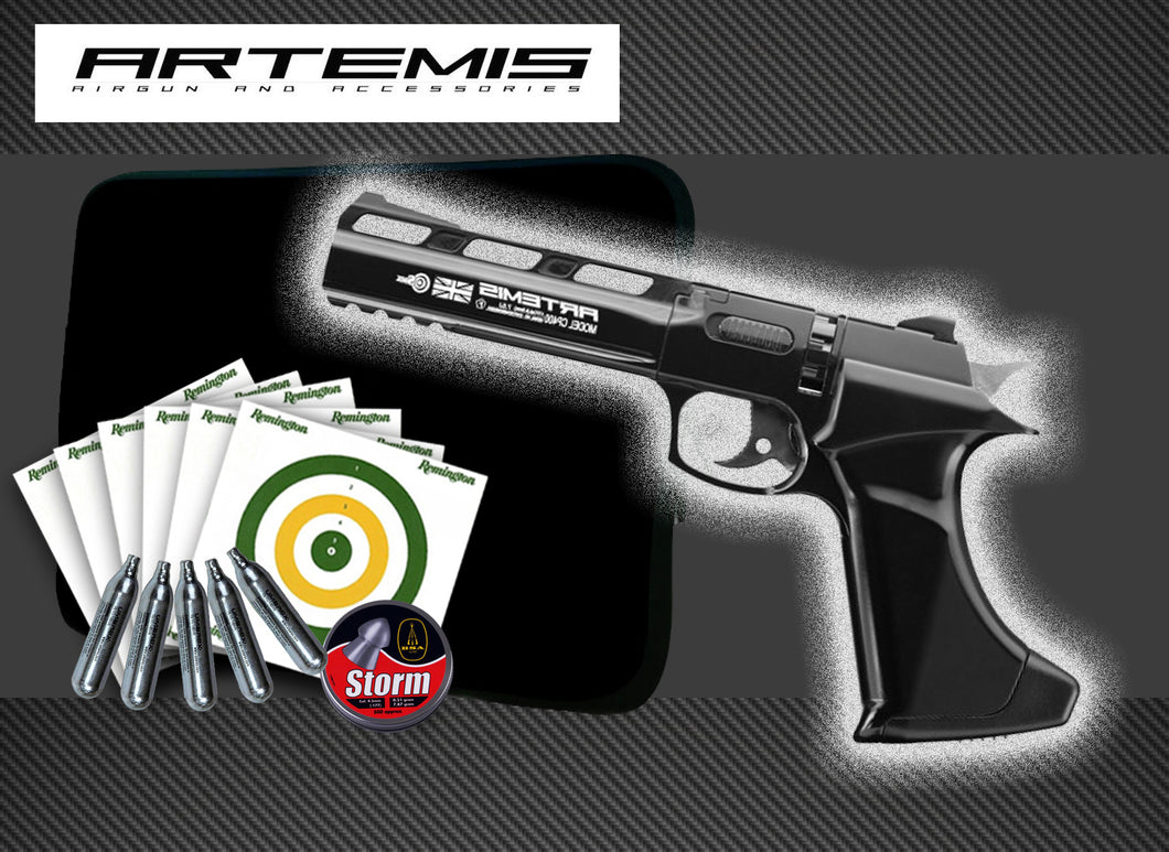 Artemis CP400 .177 CO2 Multishot CO2 Package Deal