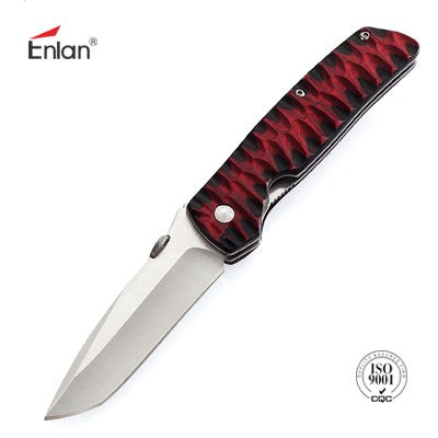 Enlan Devil-Pakka Folding Knife (Locking) No15