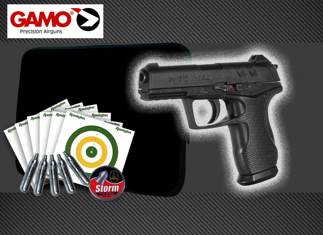 Gamo C-15 Blowback Dual Ammo CO2 Package Deal