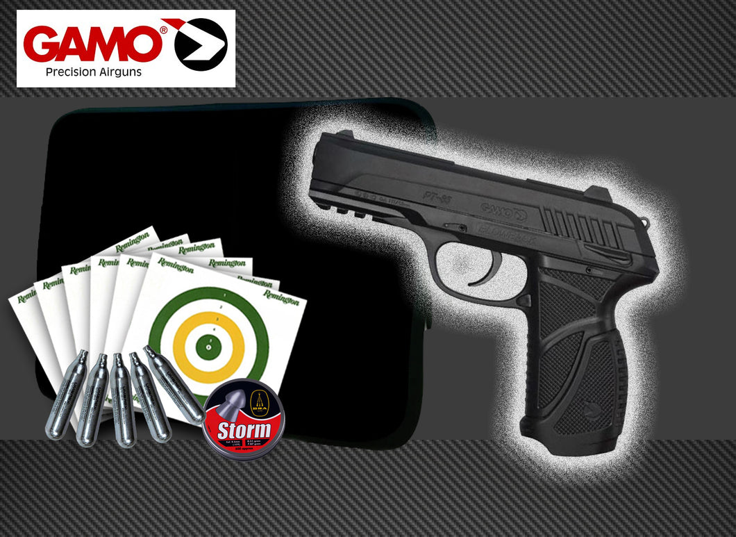 Gamo PT-85 Blowback .177 CO2 Package Deal – Geoff Wilson's Fishing Tackle &  Guns