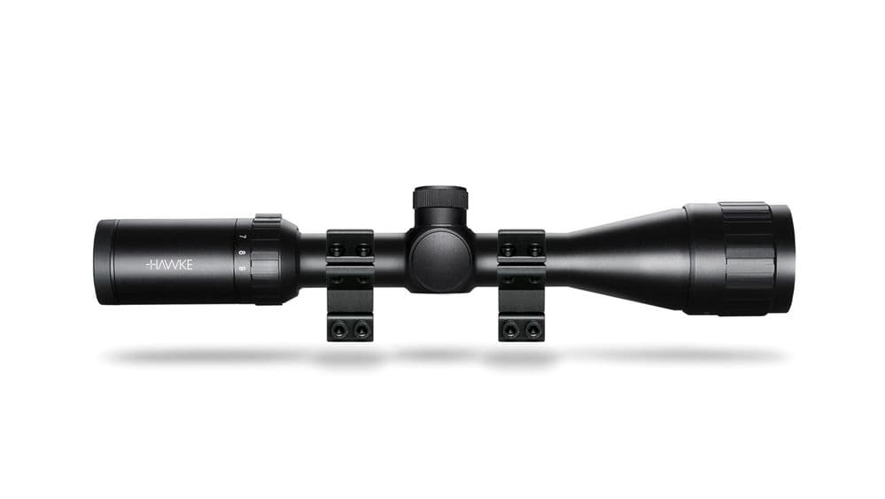 Hawke 3-9X40 AO Fast Mount Scope and Mounts