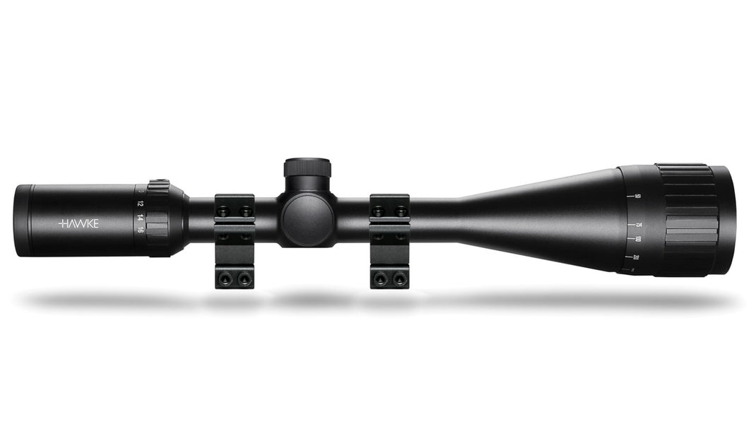 Hawke 6-24x50 AO Fast Mount Scope and Mounts