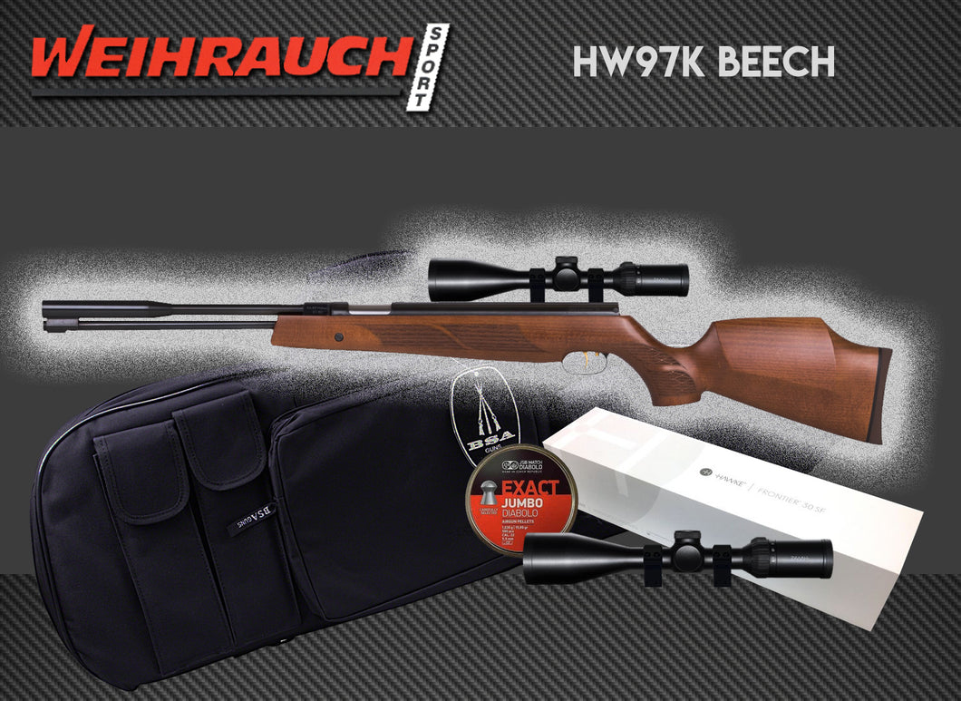 Weihrauch HW97K Beech Package Deal