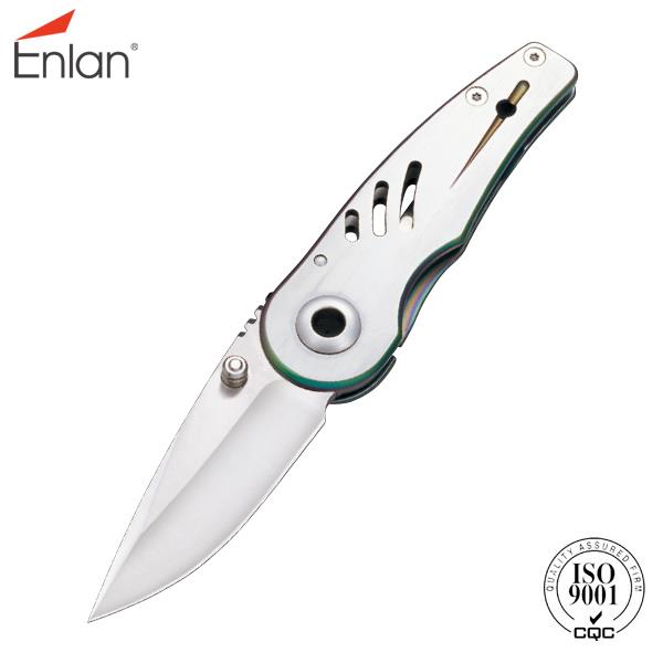 Enlan Pearlescent Folding Knife (Locking) No12